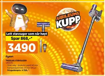 POWER TRÅDLØS STØVSUGER tilbud