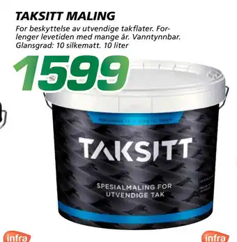 Coop Byggmix TAKSITT MALING tilbud