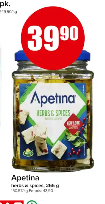 Spar Apetina tilbud