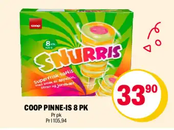 Coop Extra COOP PINNE-IS 8 PK tilbud