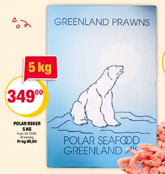 Coop Extra POLAR REKER 5 KG tilbud