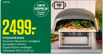 PIZZAOVN GASS