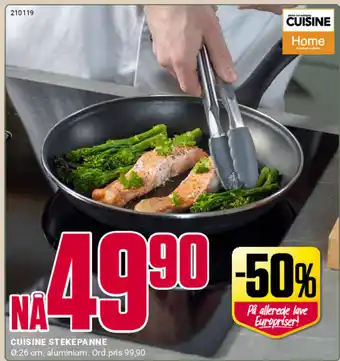 Europris CUISINE STEKEPANNE tilbud
