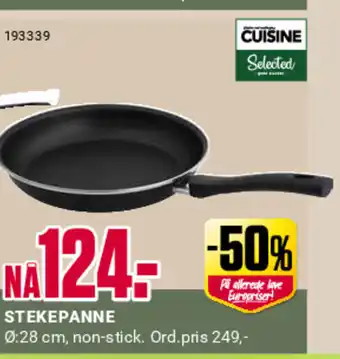 Europris STEKEPANNE tilbud