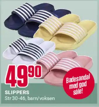 Europris SLIPPERS tilbud