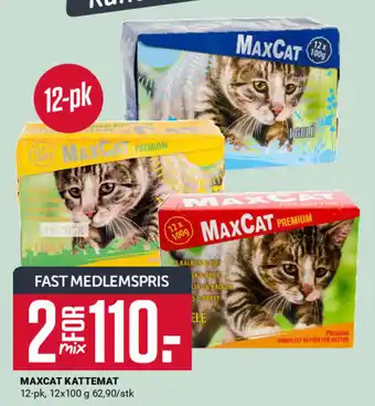 Europris MAXCAT KATTEMAT tilbud