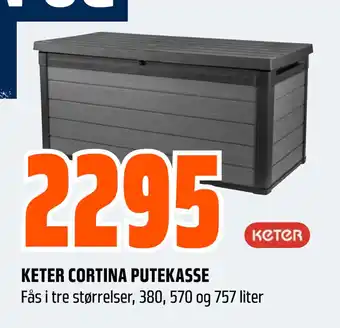 Obs Bygg KETER CORTINA PUTEKASSE tilbud