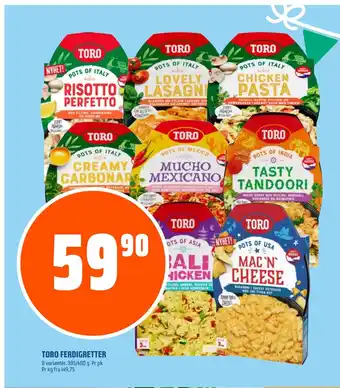Coop Obs TORO FERDIGRETTER tilbud