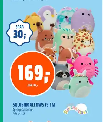 Coop Obs SQUISHMALLOWS 19 CM tilbud