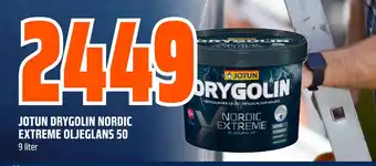 Obs Bygg JOTUN DRYGOLIN NORDIC EXTREME OLJEGLANS 50 tilbud