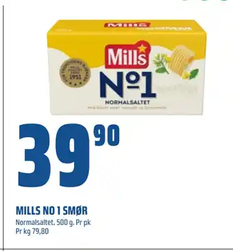 Coop Obs MILLS NO 1 SMØR tilbud