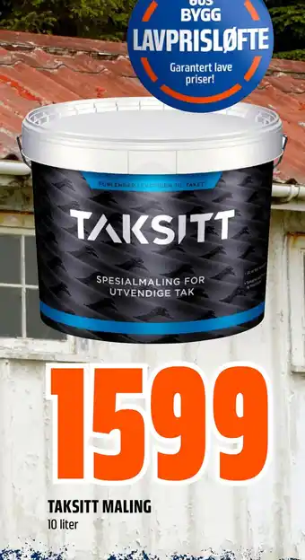 Obs Bygg TAKSITT MALING tilbud