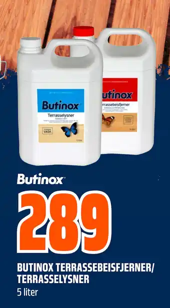 Obs Bygg BUTINOX TERRASSEBEISFJERNER/ TERRASSELYSNER tilbud
