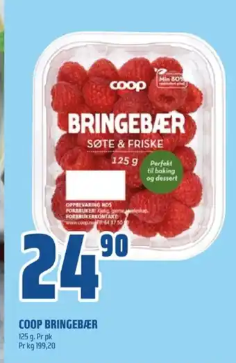 Coop Obs Coop bringebær tilbud