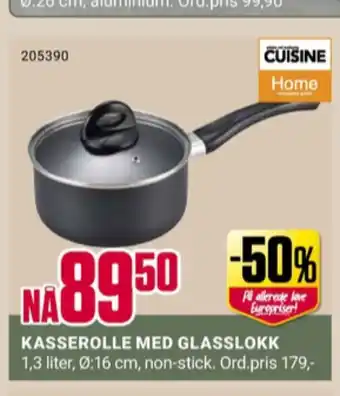 Europris Cuisine kasseroller tilbud