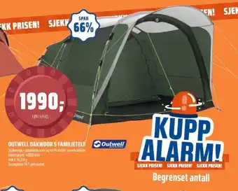 Coop Obs Outwell telt tilbud