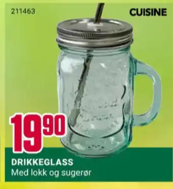 Europris Cuisine glass tilbud