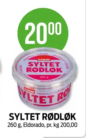 Kiwi SYLTET RØDLØK tilbud