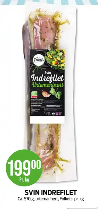 Kiwi SVIN INDREFILET tilbud