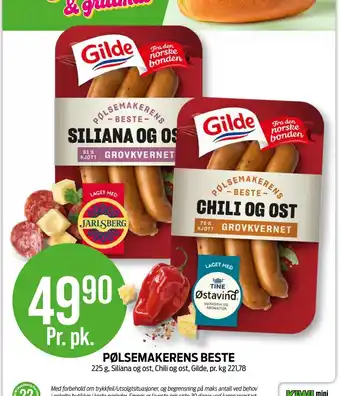Kiwi PØLSEMAKERENS BESTE tilbud