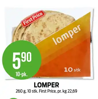 Kiwi LOMPER tilbud