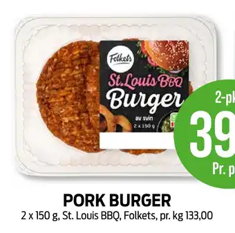 Kiwi PORK BURGER tilbud
