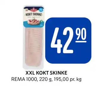 Rema 1000 XXL KOKT SKINKE tilbud