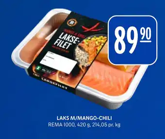 Rema 1000 LAKS M/MANGO-CHILI tilbud