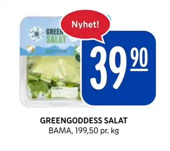 Rema 1000 GREENGODDESS SALAT tilbud