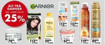 Sparkjøp ALT FRA GARNIER tilbud