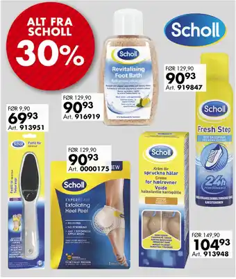 Sparkjøp ALT FRA SCHOLL tilbud