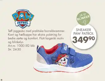 Sparkjøp SNEAKER PAW PATROL tilbud