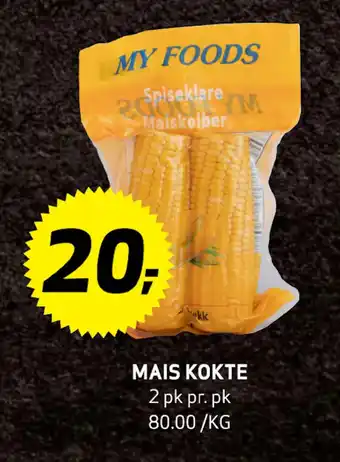 Bunnpris MAIS KOKTE tilbud