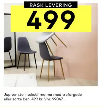 Skeidar Jupiter stol tilbud