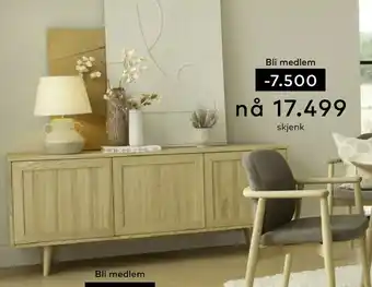 Skeidar Woodcraft skjenk tilbud