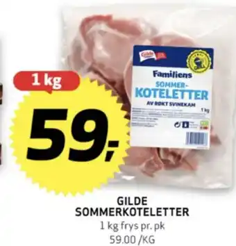 Bunnpris Gilde svinekoteletter tilbud