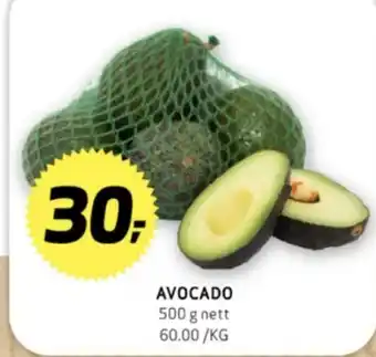 Bunnpris Ukjent avokado tilbud