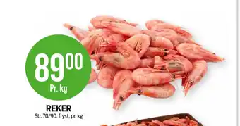 Kiwi Ukjent reker tilbud