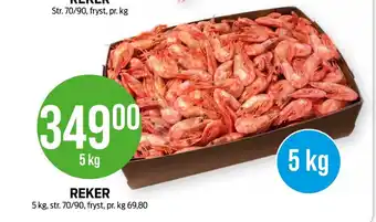 Kiwi Ukjent reker tilbud