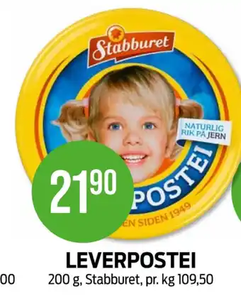 Kiwi Stabburet leverpostei tilbud
