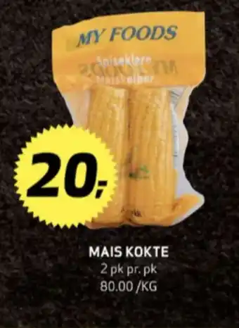 Bunnpris Ukjent maiskolbe tilbud