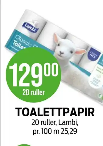 Kiwi Family toalettpapir tilbud