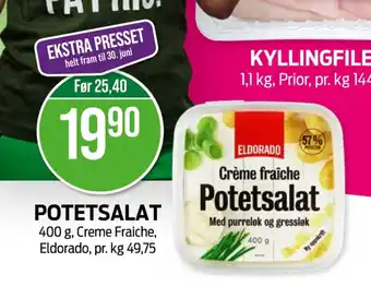 Kiwi Eldorado potetsalat tilbud