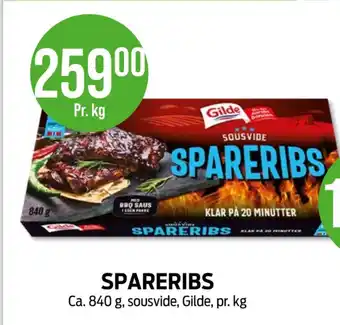 Kiwi Gilde spareribs tilbud