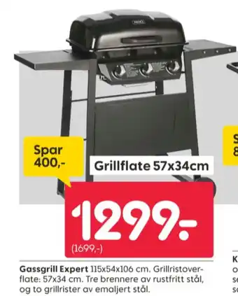 Rusta Ukjent gassgrill tilbud