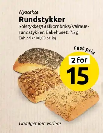 Joker Bakers rundstykker tilbud