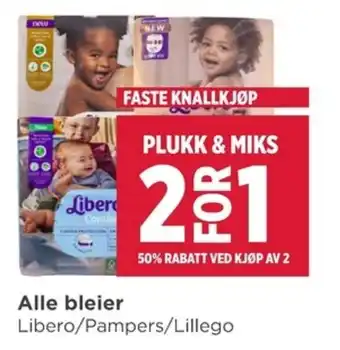 Meny Alle bleier tilbud