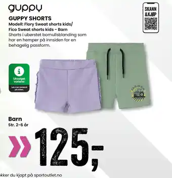 Sport Outlet GUPPY SHORTS tilbud