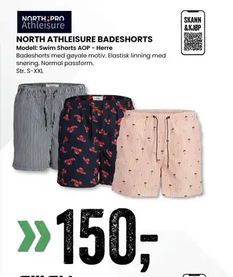 Sport Outlet North Athleisure Badeshorts tilbud