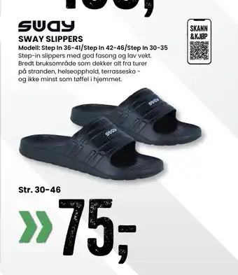 Sport Outlet Sway Slippers tilbud